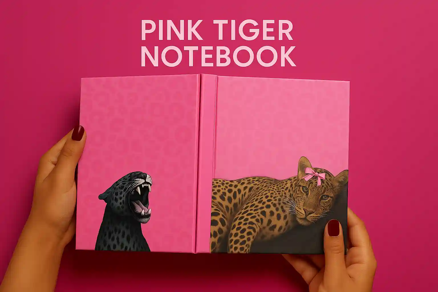 Pink Tiger Notebook